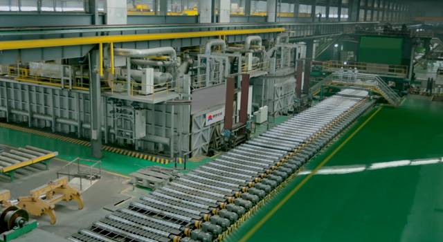 明泰铝业1060铝板加工设备